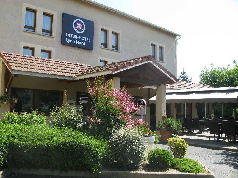 Greet Hotel Massieux Lyon Nord Buitenkant foto