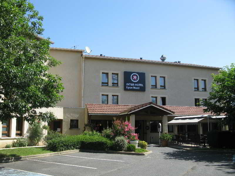 Greet Hotel Massieux Lyon Nord Buitenkant foto